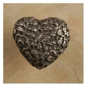   Hardware 221 Cottage Lace Heart Lw 1041 Knob Rust with Copper Wash
