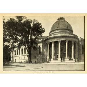  1903 Print Yale University Bicentennial Memorial Rotunda 