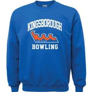 Kingsborough Community College Wave Royal Blue Youth Bowling Arch 