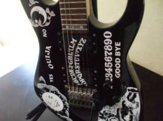 Kirk Hammett Ouija Guitar Body AND Neck Sticker Decals  