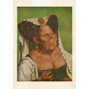  Post Card A GROTESQUE OLD WOMAN (5769), Card No. 1303 