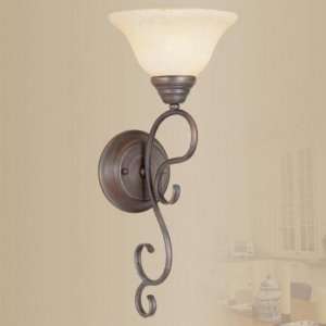  Livex Lighting 6100 58 1 Light Wall Sconce Imperial Bronze 