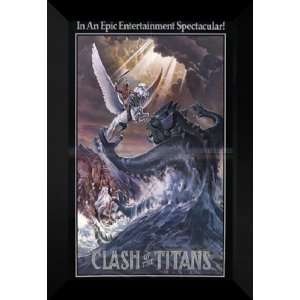  Clash of the Titans 27x40 FRAMED Movie Poster   Style D 