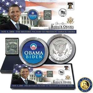   Barack Obama Presidential Commemorative Coin with Cover Toys & Games