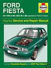 Haynes Ford Fiesta 1995 2002 1.25 1.3 1.4 1.6 Petrol 1.8 Diesel Manual 