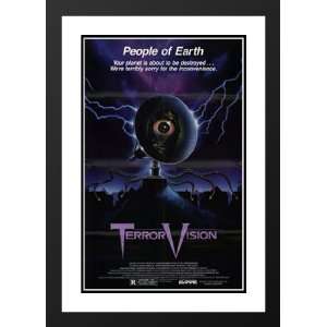  Terror Vision 20x26 Framed and Double Matted Movie Poster 