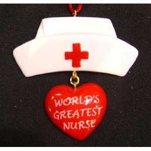  6110 Greatest Nurse Personalized Christmas Ornament