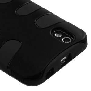  Hybrid Design Black/Black Protector Case for SPRINT LG 