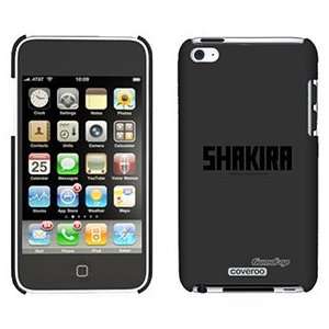  Shakira Block Letters on iPod Touch 4 Gumdrop Air Shell 