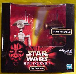 Pit Droids 12 Star Wars Action Figure  Mint in Box  