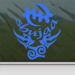  Resident Evil Blue Decal Shevas Tattoo PS3 Xbox Blue 