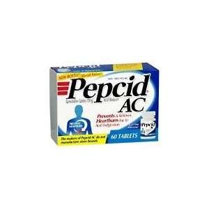   Pepcid Ac Tablets relieves Heartburn   60 Ea