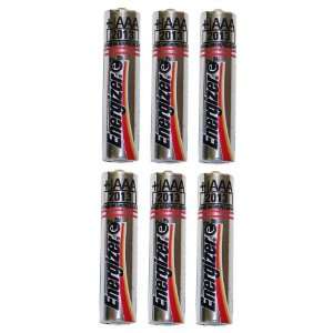  Energizer Eveready 04204 X92RP 6 AAA 6PK E2 TITANIUM