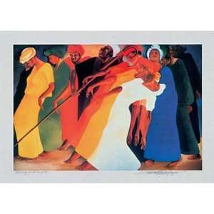 Bernard Hoyes   Dancing for the Lord open edition signed  