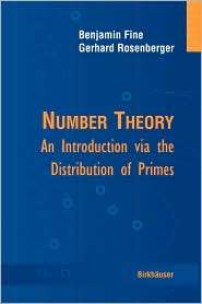   of Primes, (0817644725), Benjamin Fine, Textbooks   