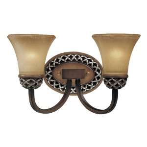   Light 14 Cabella Patina Wall Sconce with Avorio Glass 6792 216