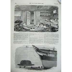  1855 Submarine Apparatue Babbage Mess Room Merlin Ship 