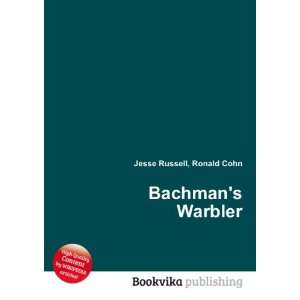  Bachmans Warbler Ronald Cohn Jesse Russell Books