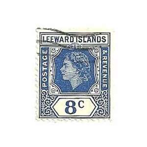  Cancelled 1900s Leeward Islands Postage Stamp Everything 