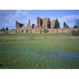 com Castle Exterior from the Water Meadow, Kenilworth Castle, Managed 