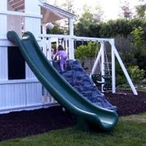  Scoop Slide 7 Foot High Deck   Green Toys & Games