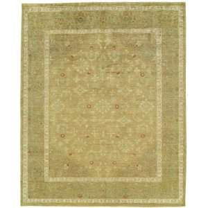   Process Peshawar Ghiordes Gold/Taupe 4.6x7 Area Rug