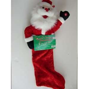  Santas Singing Stocking 