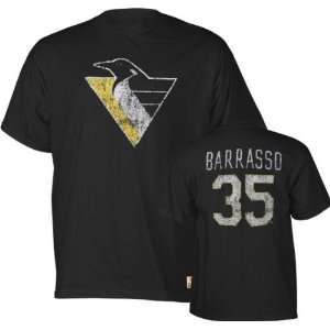 Tom Barrasso Old Time Hockey NHL Alumni Pittsburgh Penguins T Shirt 