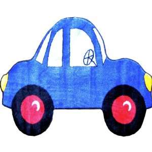  LA Rug Blue Car Rug 31x47