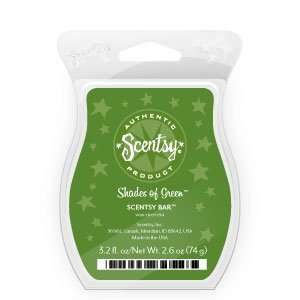  Scentsy Bar, Shades of Green Wickless Candle Tart Warmer 