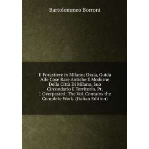   Work. (Italian Edition) Bartolommeo Borroni  Books