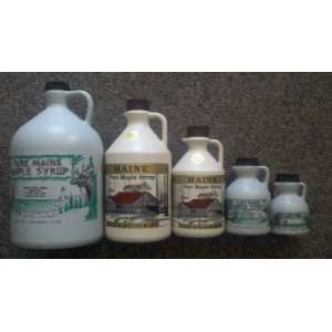   Maine Maple Syrup (Pkg 1 Gal, 1 Pnt & one 1/2 pint) 