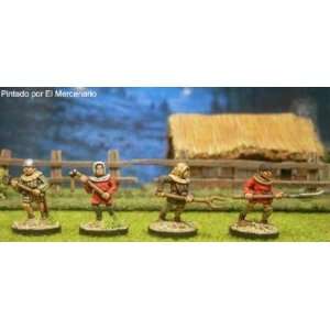    Corvus Belli 15mm 100 Years War Armed Peasants I (8) Toys & Games