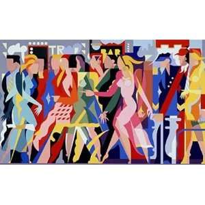  Giancarlo Impiglia   The Crowd Serigraph