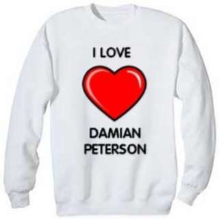  I Love Damian Peterson Sweatshirt Clothing