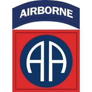  US Army 82nd Airborne Division Patch Decal Sticker 5.5 