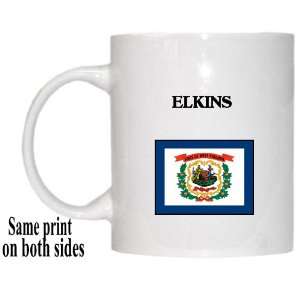    US State Flag   ELKINS, West Virginia (WV) Mug 