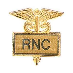  RNC Gold Plated Inlaid Emblem Pin 