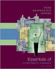 Essentials of Corporate Finance, (0072946733), Stephen A. Ross 