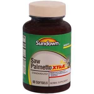  SD SAW PALMETTO XTR SOFTGELS 60TB REXALL SUNDOWN Health 