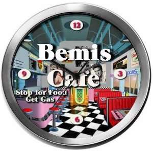 BEMIS 14 Inch Cafe Metal Clock Quartz Movement  Kitchen 