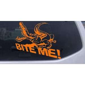  Bite Me Gator Animals Car Window Wall Laptop Decal Sticker 