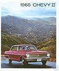 1965 CHEVY ll/ NOVA SS SALES BROCHURE