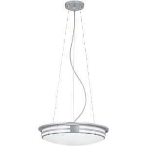  LS 19396SIL/WHT   Lite Source   One Light Ceiling Lamp 