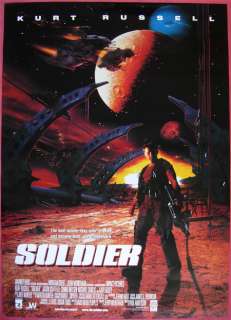 SOLDIER Thai Movie Poster Kurt Russel 1998  