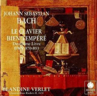 Bach Harpsichord Works / Blandine Verlet Boxset 6CD  