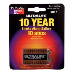  Ultralife@ 9 Volt 10X Lithium Battery U9VLJPXC ACE   6 