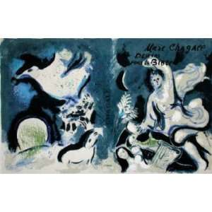  La Bible   Couverture de Verve by Marc Chagall, 25x17 