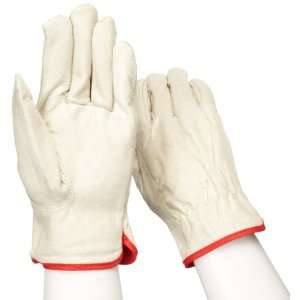   Leather Glove, Knit Wrist Cuff, 9.5 Length, Small (Pack of 12 Pairs
