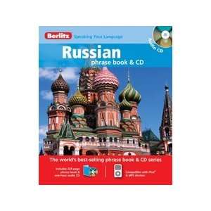  Berlitz 684035 Russian Phrase Book And Audio CD 